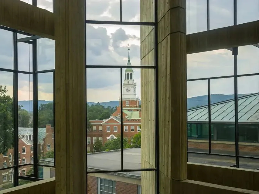 View of Dartmouth College.